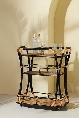 Edith Bar Cart added by Bethesda Home Stylist
