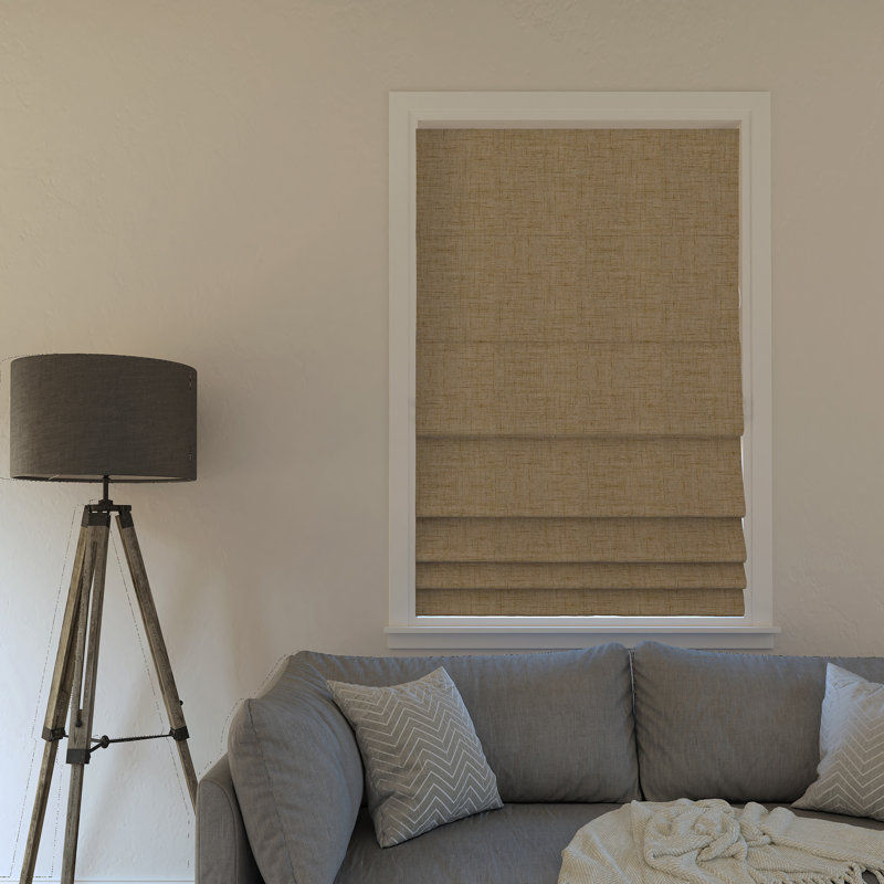 Sun Zero Thermal 100% Blackout Cordless Roman Shade added by Sandy Schargel Interiors