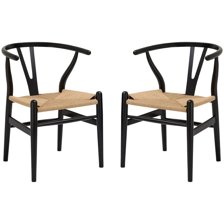  Wyn Solid Wood Weave Dining Chair added by Rose O'Connor