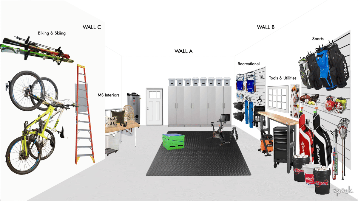 Garage Inspiration designed by Christina Whiteside