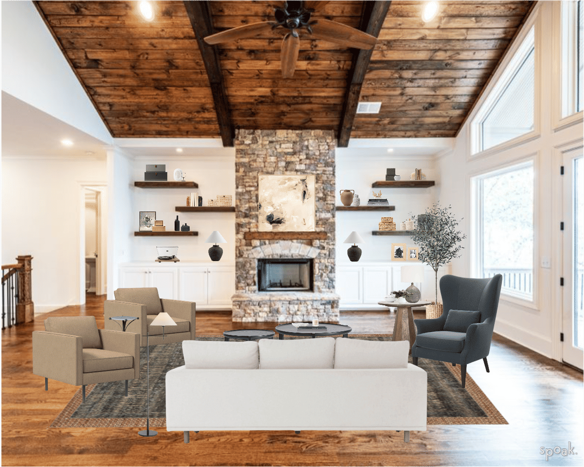 Living Room Inspo designed by ali mcsweeney