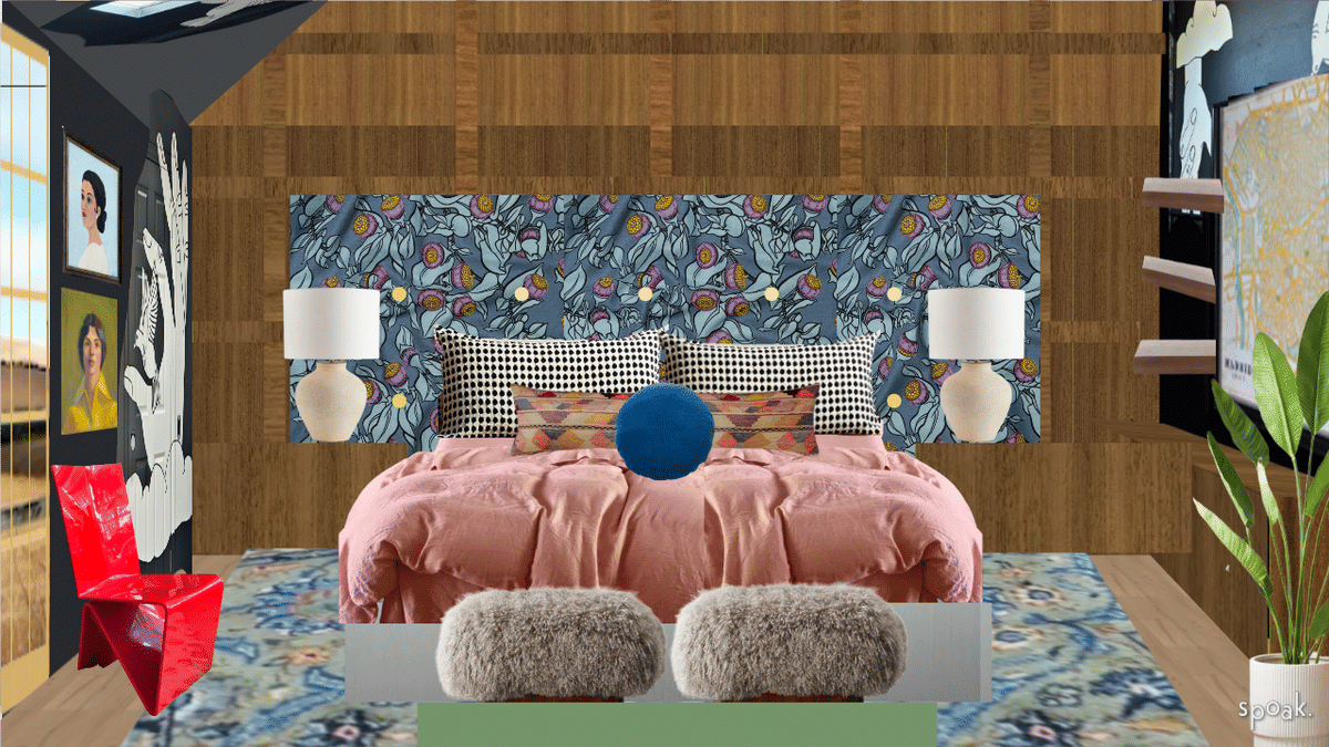 Bedroom Inspiration designed by Melanie Thomas