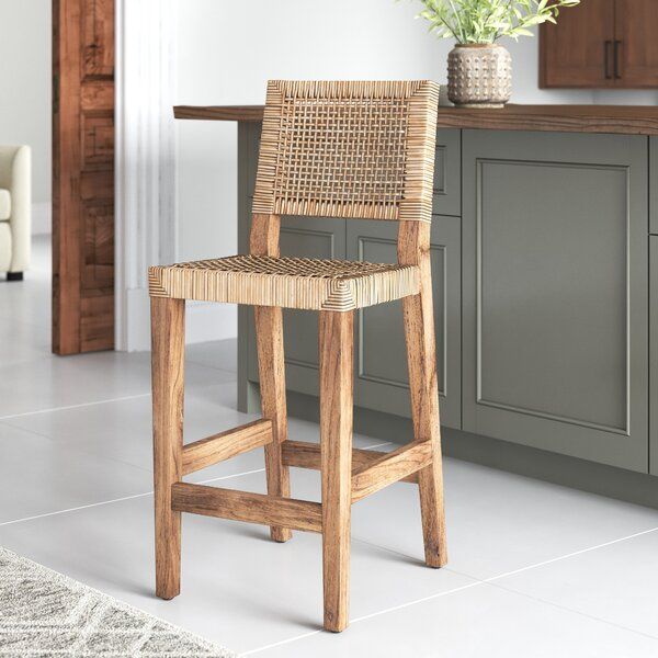 Alani Wicker/Rattan Stool added by Savannah Durbin