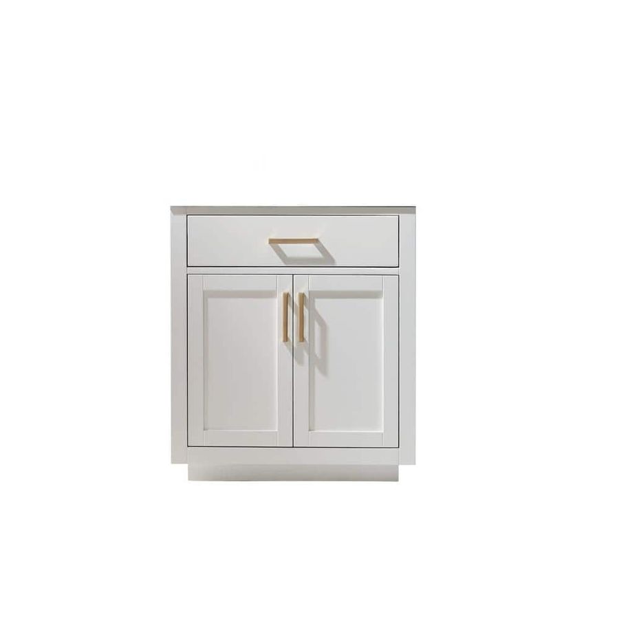 Altair Ivy 29.2 in. W x 21.6 in. D x 33.1 in. H Bath Vanity Cabinet without Top in White 531030-CAB-WH-NM - The Home Depot added by Patrick Ewald