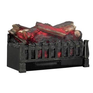 Duraflame Electric Log Set Heater with Realistic Ember Bed, Antique Bronze - Bed Bath & Beyond - 10676781 added by Jaiya Cosgrove