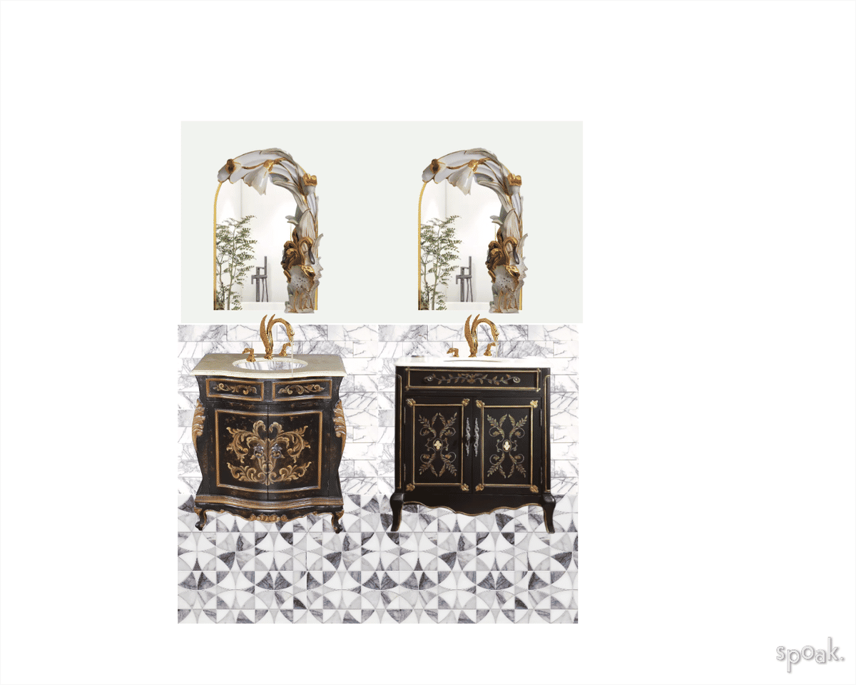 Bathroom Ideas designed by Lisa Wellens