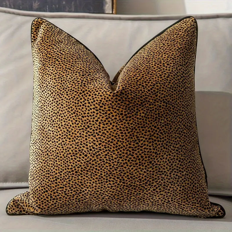Luxury Thick Cushion Cover Leopard Tiger Animal Pattern High - Temu added by Sarah Jackson
