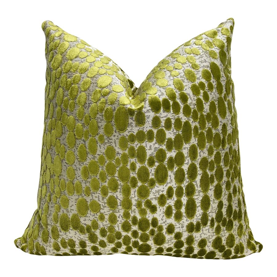 Peridot Velvet Designer Throw Pillow Cover added by Heather Kunz