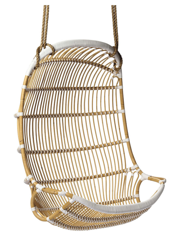 Double Hanging Rattan Chair added by zoe taylor