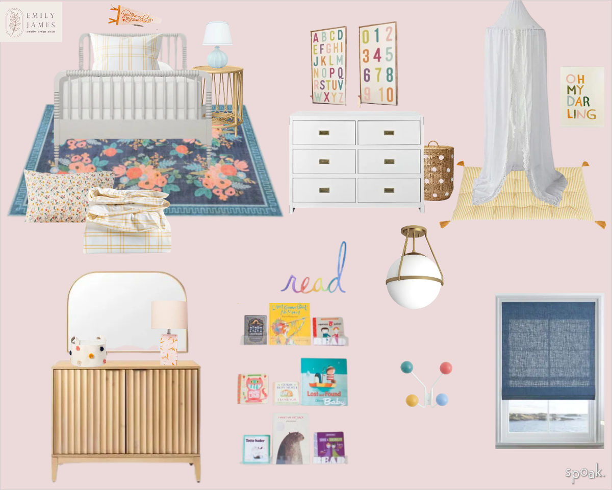 Nursery Inspo designed by Emily Perdue
