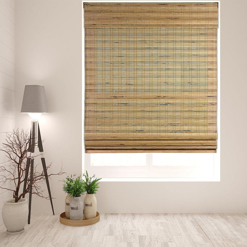 Arlo Blinds Tuscan Sheer Bamboo Roman Shades & Reviews | Wayfair added by Christin Rhodes