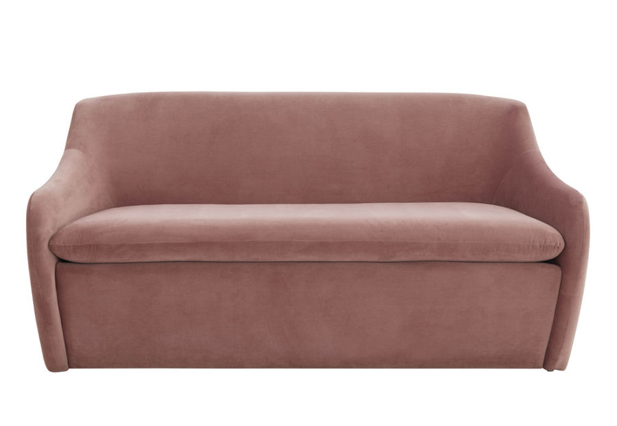 Cellia Mauve Velvet Loveseat added by Britney Bradford