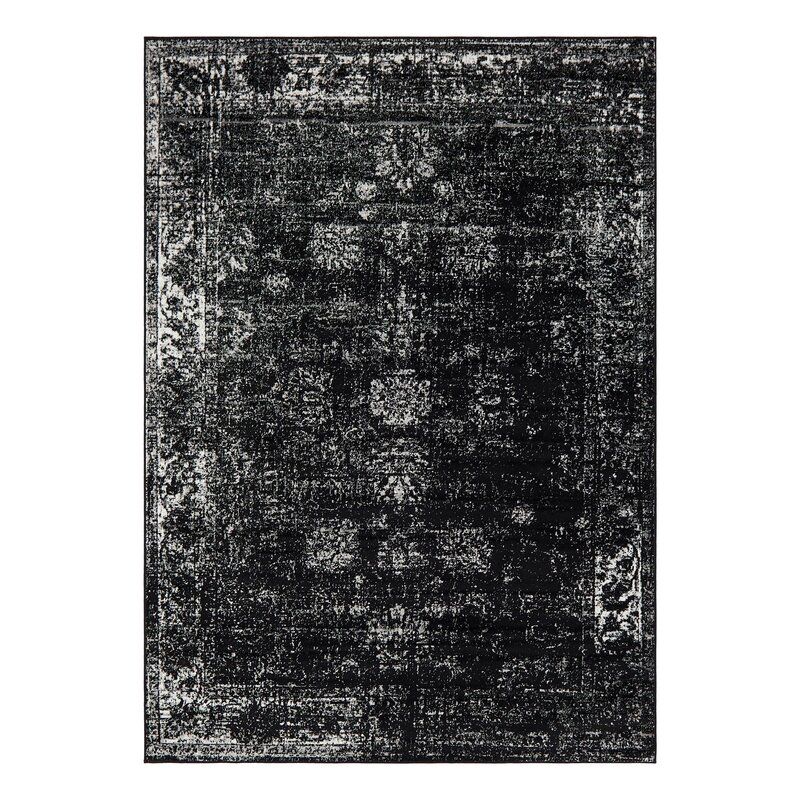 Brandt Floral Area Rug in Black added by Spoak Member