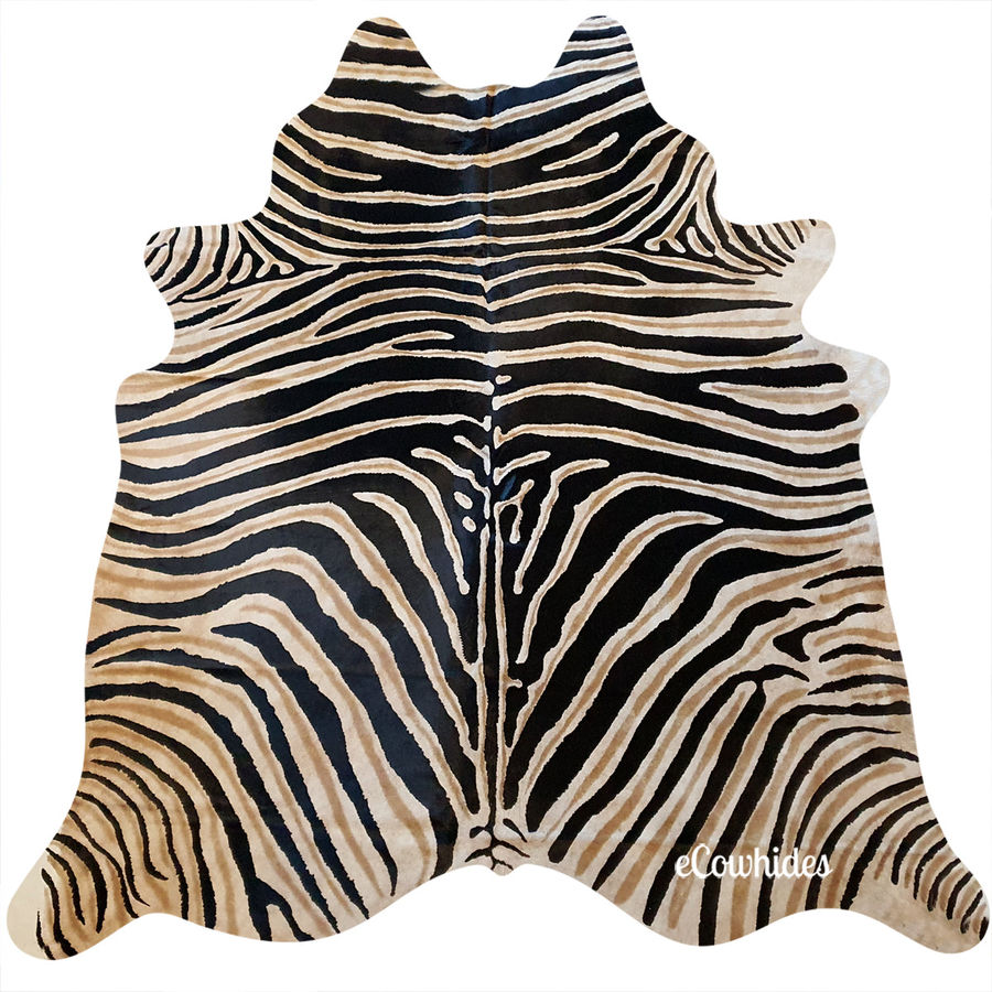 Zebra Safari Cowhide Rug added by Rivers Williams