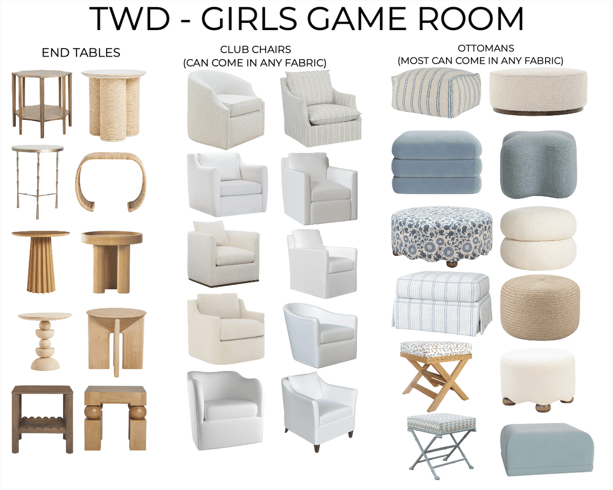 Game Room Inspiration designed by Traci White