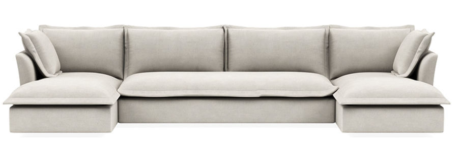 Skylar Custom Sectional Sofa - 154" added by Tenille Clyburn