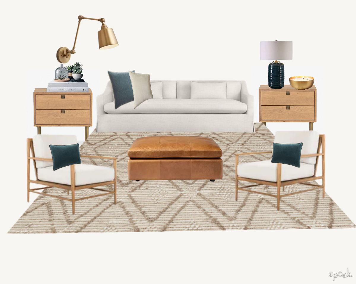 Guest Bedroom Floor Plan designed by Liz Kirby