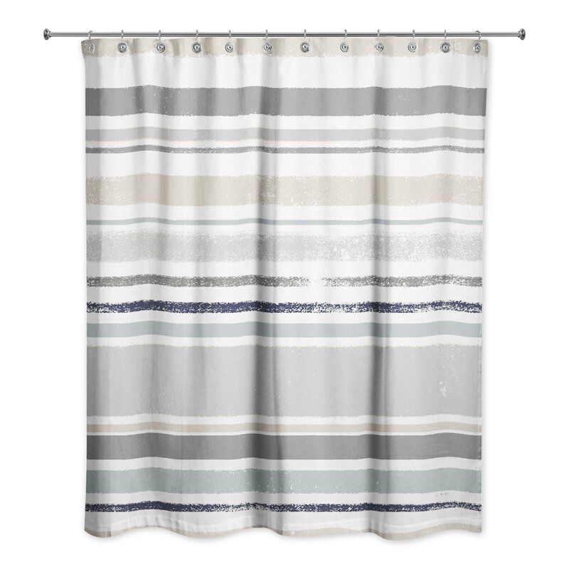 Lecuyer Striped Shower Curtain added by Jessica Holmes