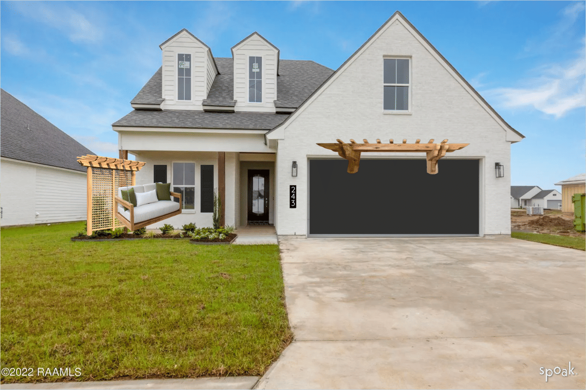 Farmhouse Garage Inspo designed by Victoria Garriga