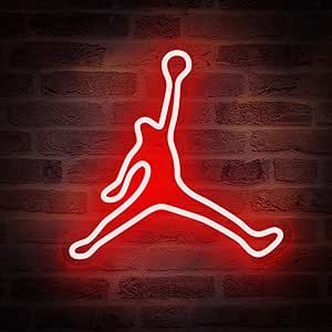 Neonogo Basketball Neon Sign - Red USB-Powered Led Basketball Signs Decor For Teen Boys Room,Boys Basketball Room,Man Cave and Basketball Sport Fans added by Tiffany Borland