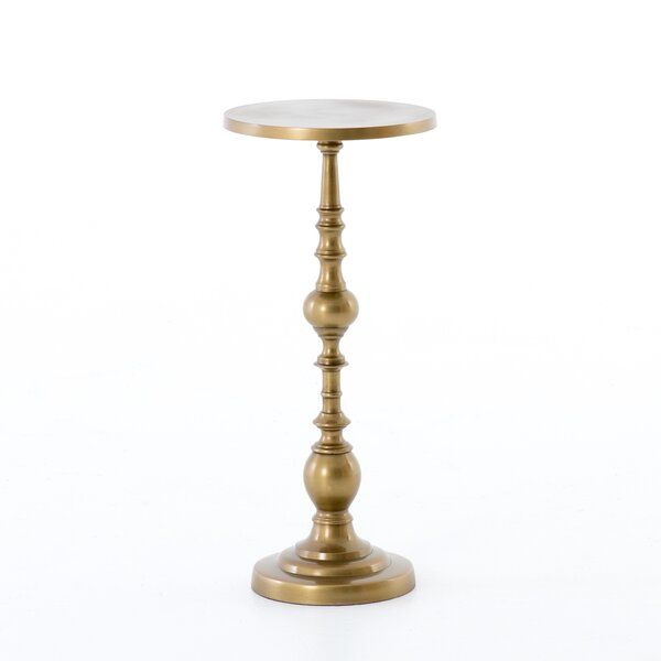 Norton 22.5'' Tall Pedestal End Table added by Where The Heart Is Designs
