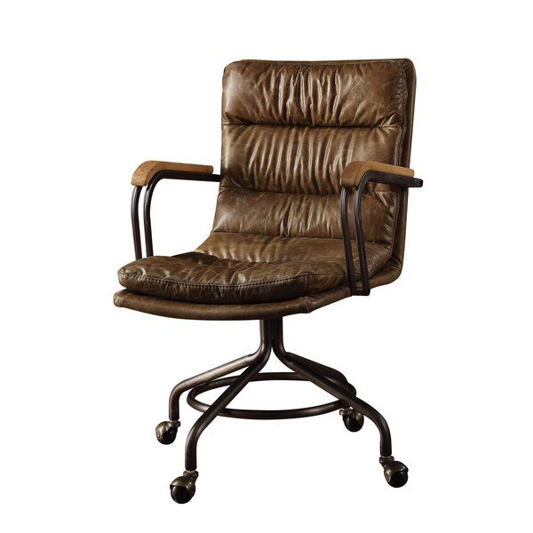 Brancaster Genuine Leather Task Chair added by Vanessa Vedder
