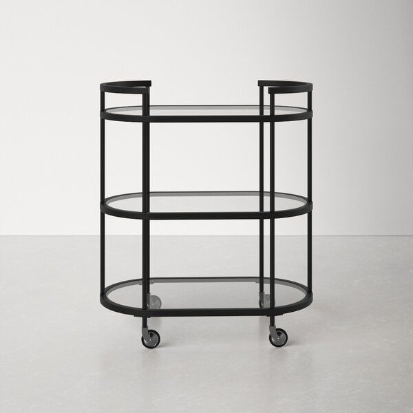 Rosario Metal Bar Cart added by Madison Subry