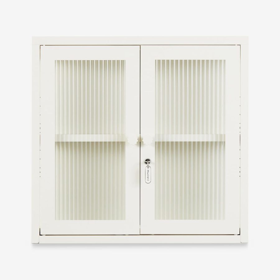 The Kit Wall Cabinet, Chalk - Mustard Made added by Cailey Gulinson