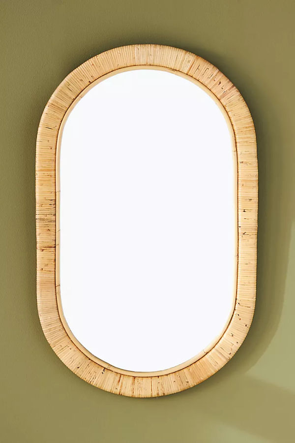 Rattan Lozenge Mirror added by Maddie Bender