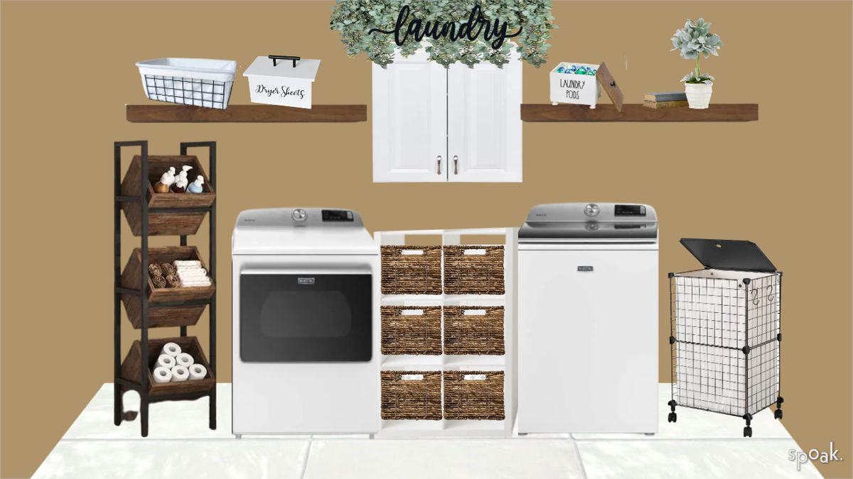 Laundry Room Ideas designed by Alexis Hamilton