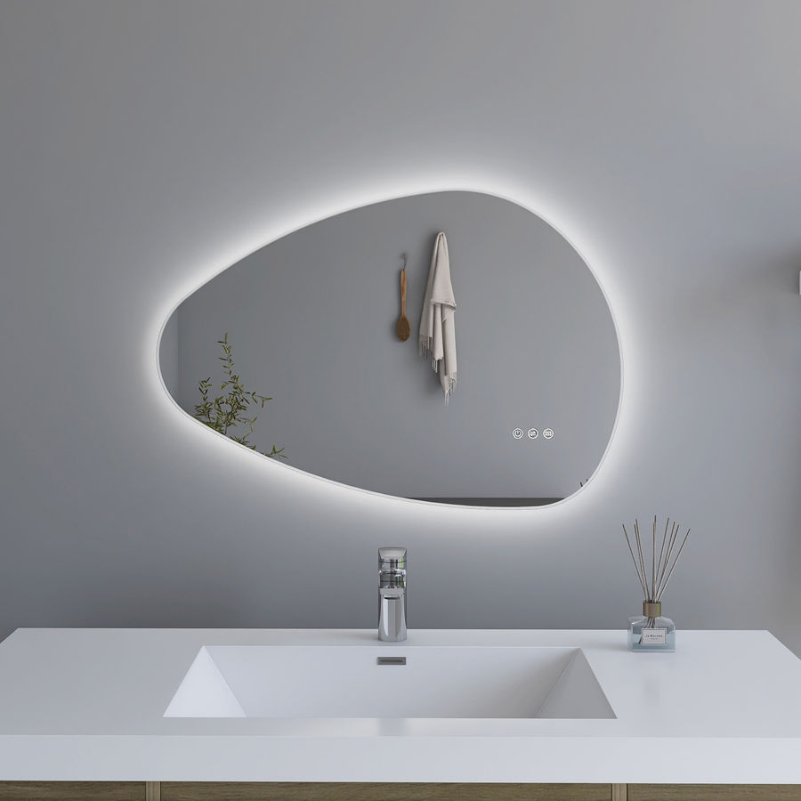 Staykiwi Irregular LED Mirror | Wayfair added by laura phillips