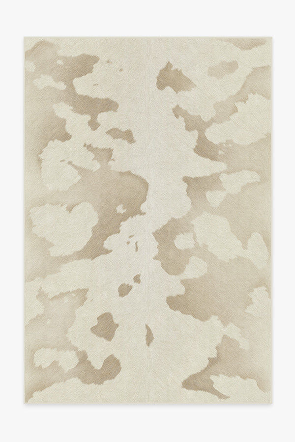 Ivory & Cream Faux Cowhide Rug added by Madi Johnson
