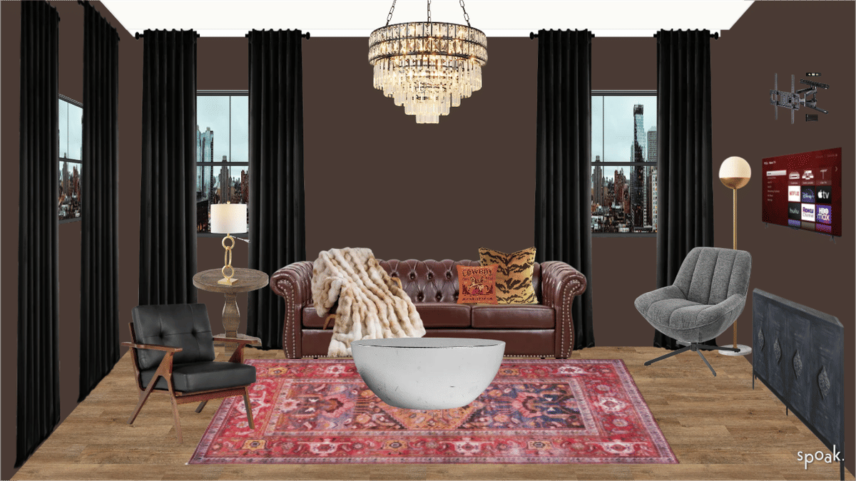 Living Room Inspiration designed by sallie tyler