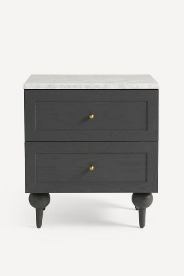 Fern Marble Top Two-Drawer Nightstand added by Cara Kinna
