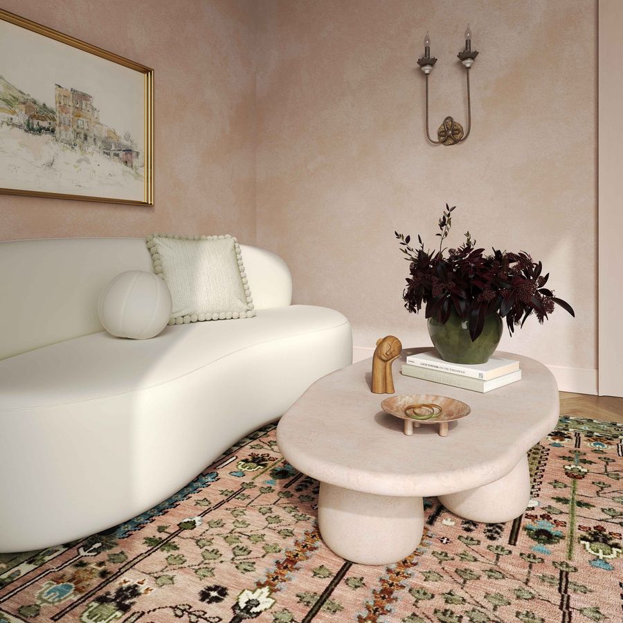 Rahul Cream Coffee Table - TOV Furniture added by erika grossman