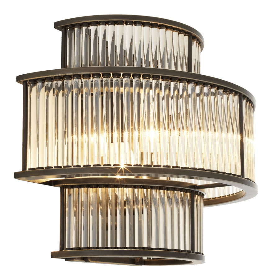 Layered Glass Wall Sconce | Eichholtz Mancini added by Spoak Member