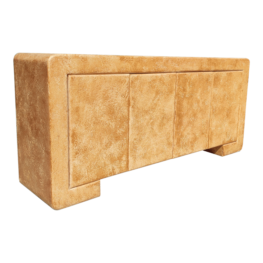 1980s Vintage Postmodern Plastered Sideboard Credenza added by Alex Marie