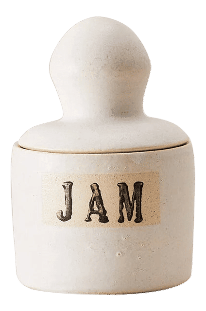 Contemporary Handmade Ceramic Julie Jar - Blanc added by Heather Cohen