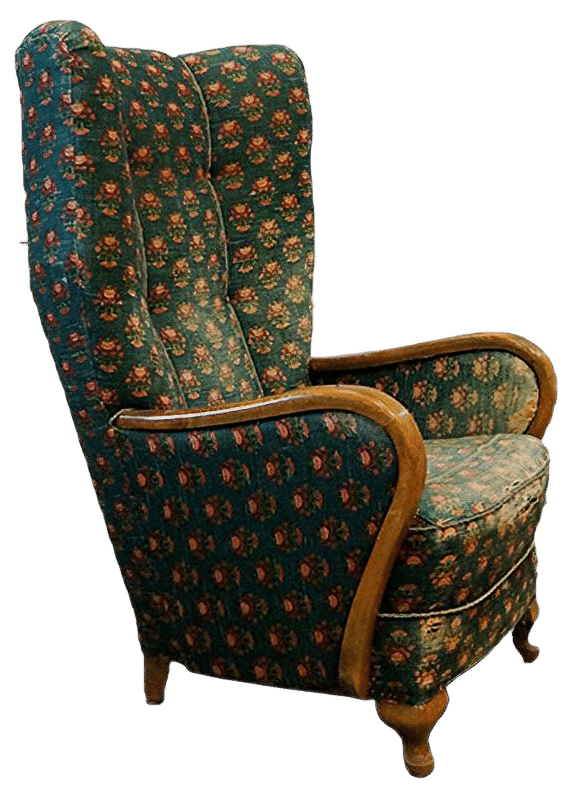 Large Mid-Century High Back Chaise Lounge, France added by Spoak Member