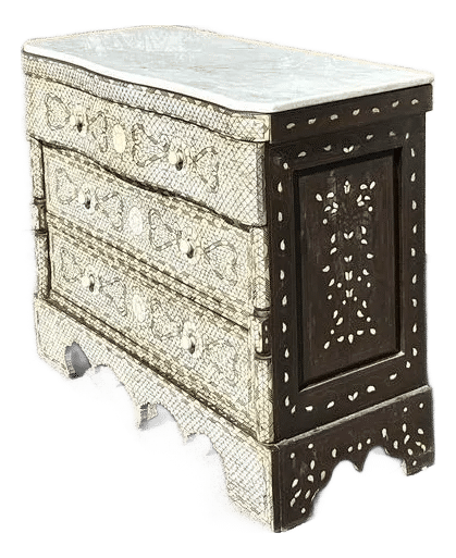 Vintage Boho Inlay Chest Alf Drawers added by Allie Bar-or