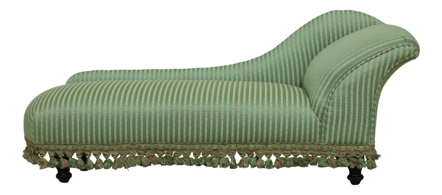Victorian Style Newly Upholstery Childs Size Chaise Lounge added by Amber Wilcox