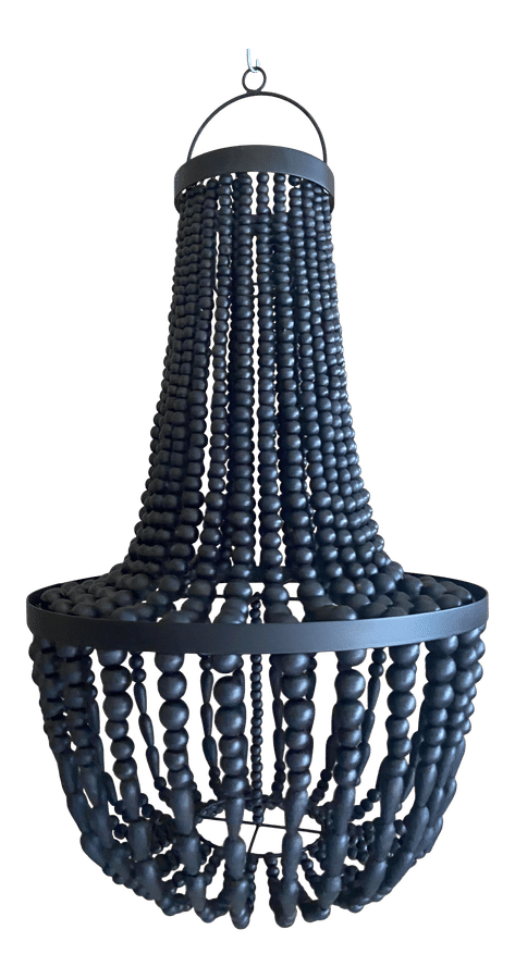 Hand-Crafted Wooden Beads Chandelier added by Hailey Wallin
