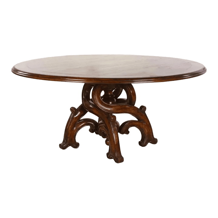 Panache for Michael Taylor Barcelona Walnut Dining Table added by Jorie Braunold