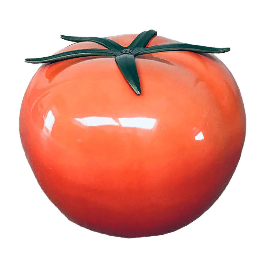 Large Modern Fiberglass Tomato Plant Decorative Item, 1980s added by Spoak Member
