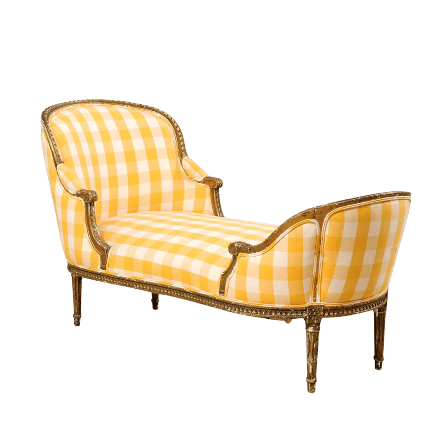 Turn of the Century French Louis XVI Style Chaise added by Spoak Member