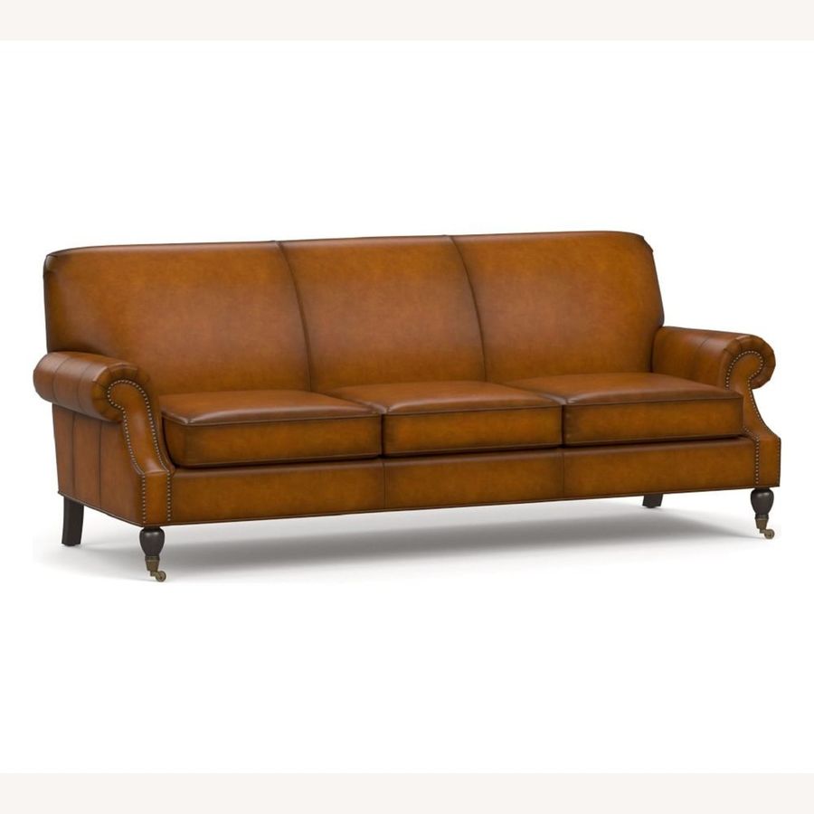 Pottery Barn Brooklyn Leather Sofa 87" added by Kimberly Brandt