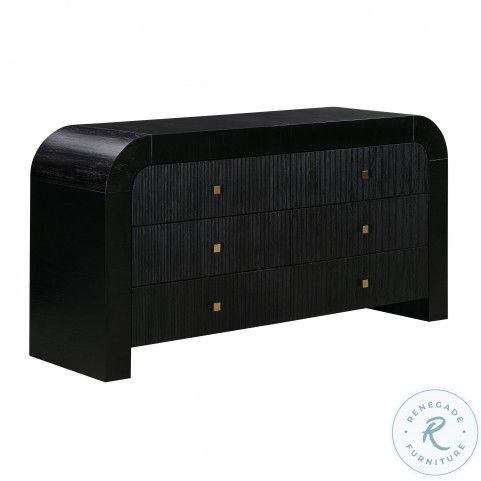 Hump Black 6 Drawer Dresser added by Frances Pearce