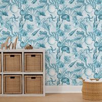 sea shelles on the seabed (MIT02)jumbo Wallpaper bychicca_besso added by Maria Delucia