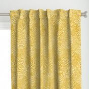 Colorful fabrics digitally printed by Spoonflower - abstract brushstroke texture white on mustard added by Kate White