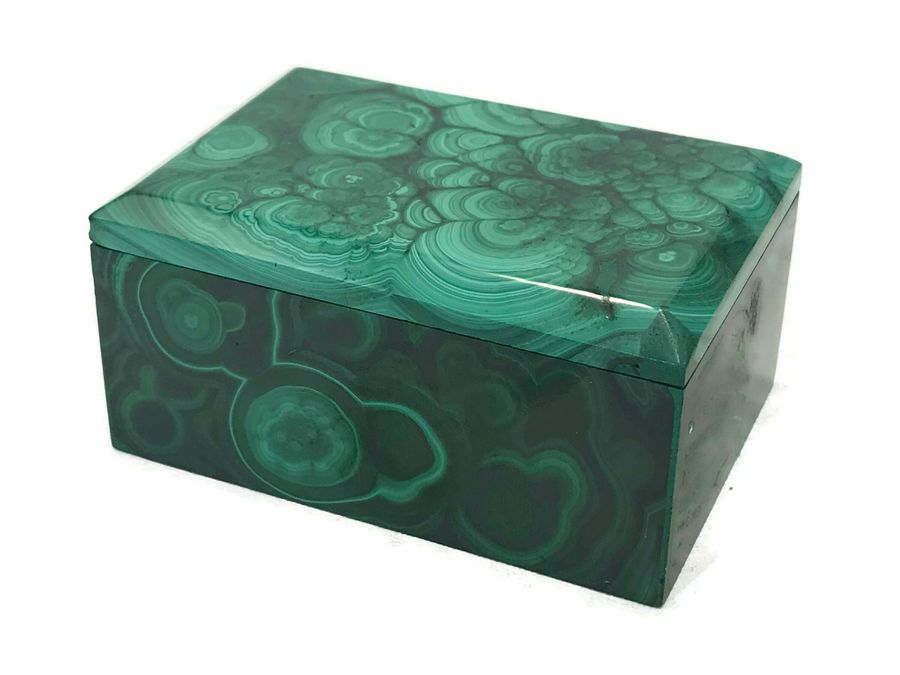 Beveled Edge Malachite Jewelry Box added by Caitlin Ackerman